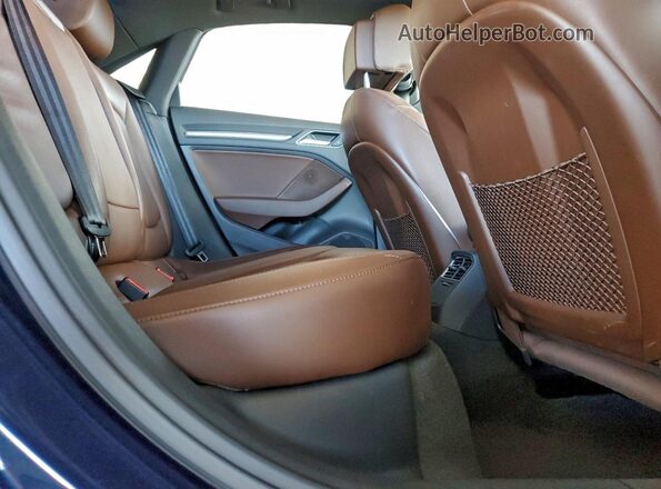 WAUAUGFFXJ1004420 2018 AUDI OTHER Blue Հետևի նստատեղերի տեսք