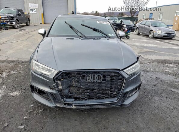 WAUB1GFF0H1011285 2017 AUDI S3 Charcoal წინა ხედი