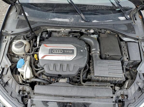 WAUB1GFF0H1011285 2017 AUDI S3 Charcoal უკანა სალონის ხედი