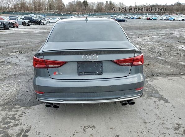 WAUB1GFF0H1011285 2017 AUDI S3 Charcoal უკანა ხედი