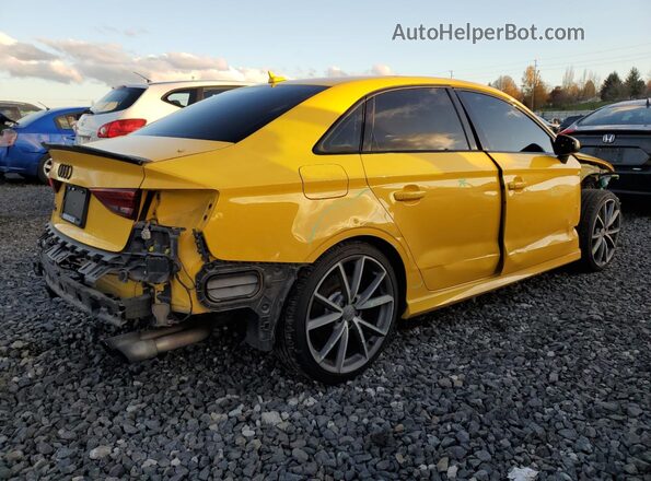 WAUB1GFF0H1056372 2017 AUDI S3 Yellow უკანა მარჯვენა