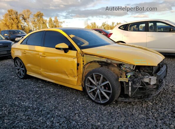 WAUB1GFF0H1056372 2017 AUDI S3 Yellow წინა მარჯვენა