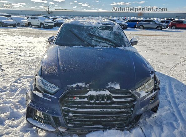 WAUB1GFF0H1059644 2017 AUDI S3 Blue Vista frontal