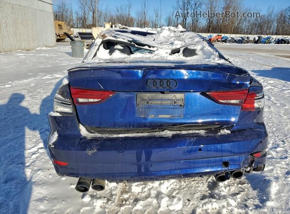 WAUB1GFF0H1059644 2017 AUDI S3 Blue Vista trasera