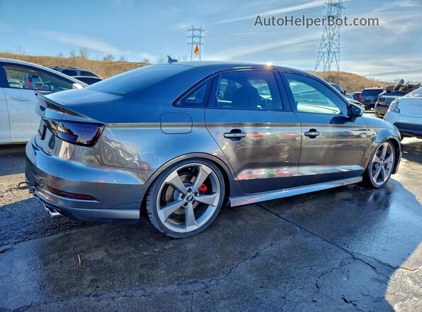 WAUB1GFF0KA124760 2019 AUDI S3 Gray უკანა მარჯვენა