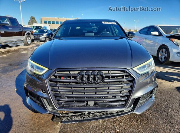 WAUB1GFF0KA124760 2019 AUDI S3 Gray წინა ხედი