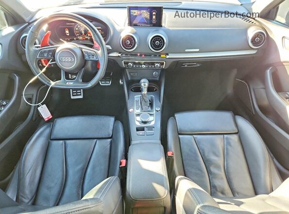 WAUB1GFF0KA124760 2019 AUDI S3 Gray წინა პანელის ხედი