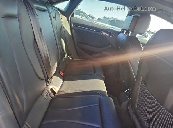 WAUB1GFF0LA001543 2020 AUDI S3 Gray უკანა სავარძლების ხედი