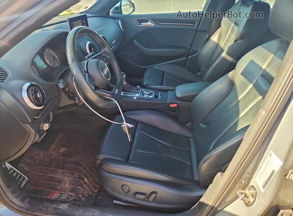 WAUB1GFF0LA001543 2020 AUDI S3 Gray წინა სალონის ხედი