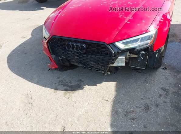 WAUB1GFF2H1079507 2017 AUDI S3 Red Vista frontal