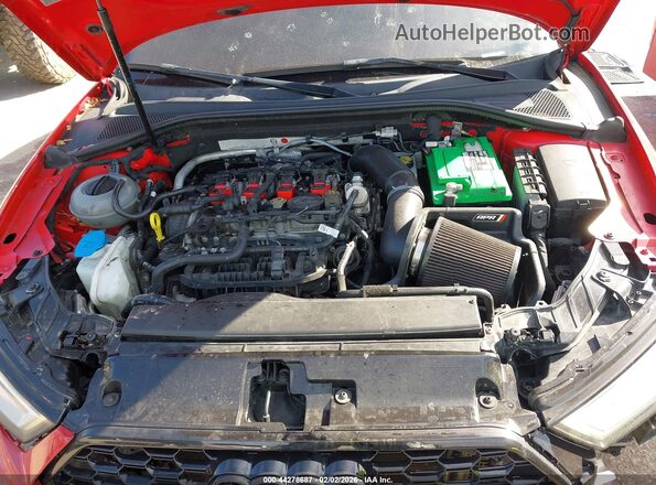 WAUB1GFF2H1079507 2017 AUDI S3 Red Vista trasera