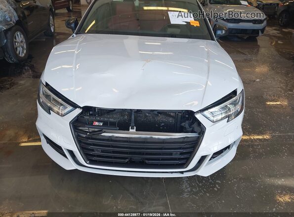 WAUB1GFF4KA102924 2019 AUDI S3 White წინა ხედი