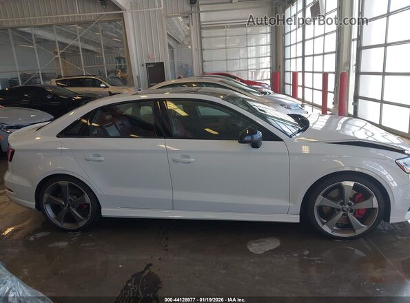 WAUB1GFF4KA102924 2019 AUDI S3 White უკანა სალონის ხედი