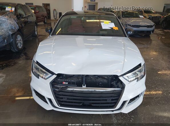 WAUB1GFF4KA102924 2019 AUDI S3 White ხელსაწყოთა პანელის ხედი