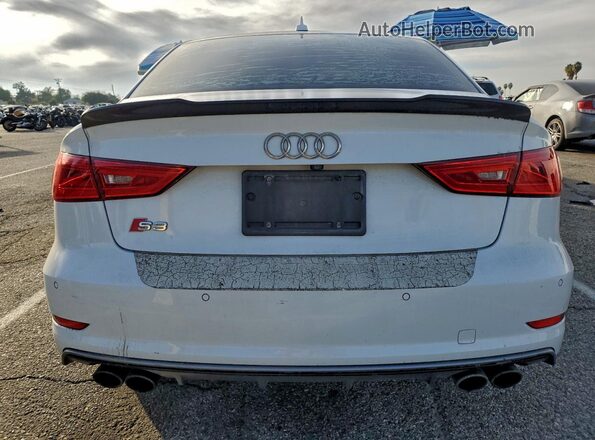 WAUB1GFF5G1096770 2016 AUDI S3 White Вид ззаду