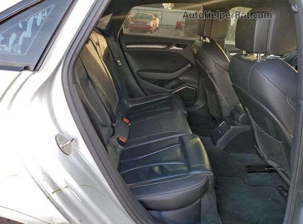 WAUB1GFF5G1096770 2016 AUDI S3 White Вид задніх сидінь