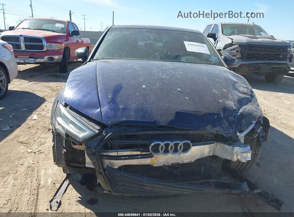 WAUB1GFF6H1032125 2017 AUDI S3 Blue Вид щитка приладів