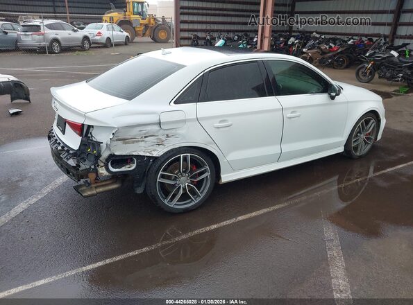 WAUB1GFF6H1048292 2017 AUDI S3 White Задня права чверть