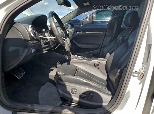 WAUB1GFF7J1007434 2018 AUDI S3 White Սալոնի դիմացի տեսք