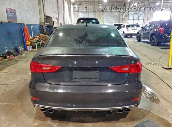 WAUB1GFF8G1066369 2016 AUDI S3 Black Հետևի տեսք