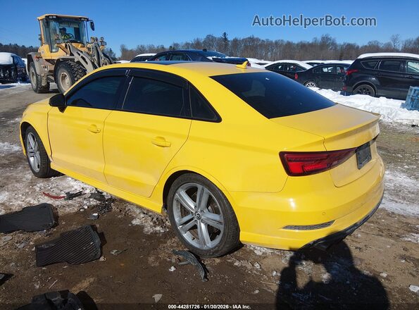 WAUB1GFF8H1023281 2017 AUDI S3 Yellow Tył lewy