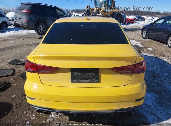 WAUB1GFF8H1023281 2017 AUDI S3 Yellow 