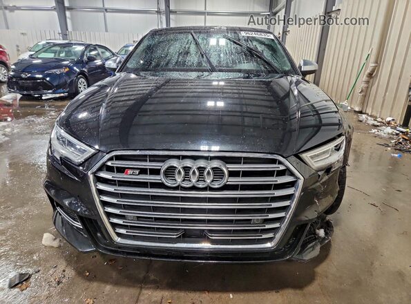 WAUB1GFFXH1011505 2017 AUDI S3 Black Front view