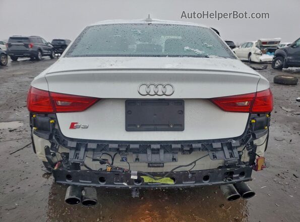 WAUB1HFF1G1007024 2016 AUDI S3 White Вид ззаду