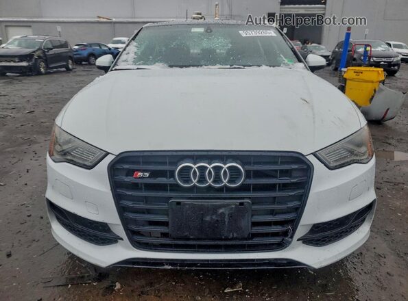 WAUB1HFF1G1007024 2016 AUDI S3 White Вид спереду