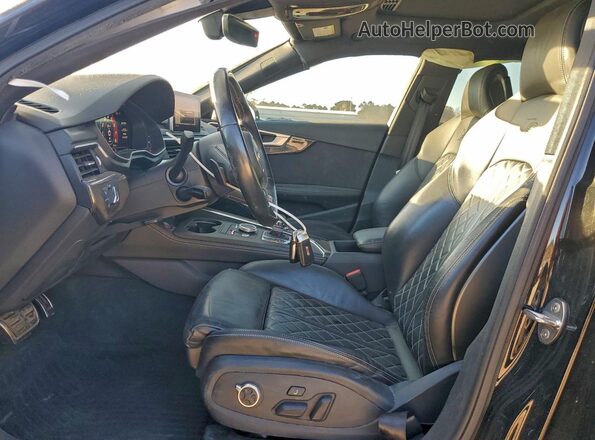 WAUB4AF40JA001672 2018 AUDI S4 Black Vista interior delantera