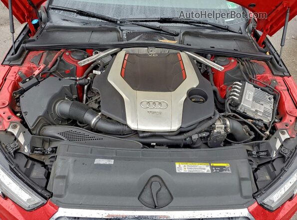 WAUB4AF40JA003213 2018 AUDI S4 Red 