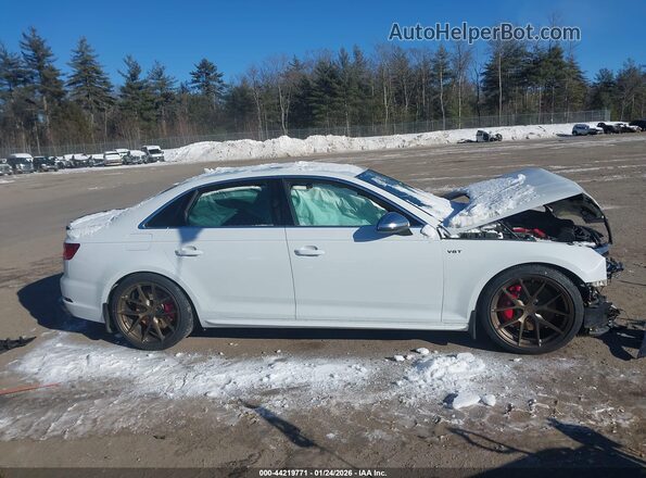 WAUB4AF41JA003088 2018 AUDI S4 White Вид задньої частини салону