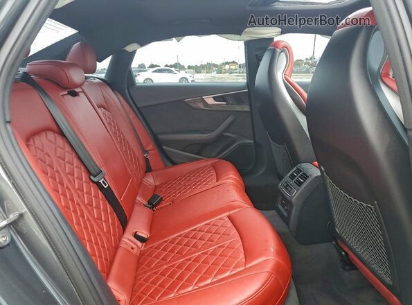 WAUB4AF41KA108277 2019 AUDI S4 Gray Հետևի նստատեղերի տեսք