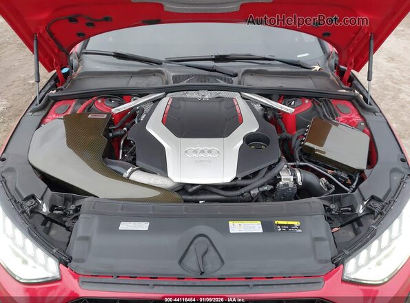 WAUB4AF41LA050298 2020 AUDI S4 Красный Вид сзади