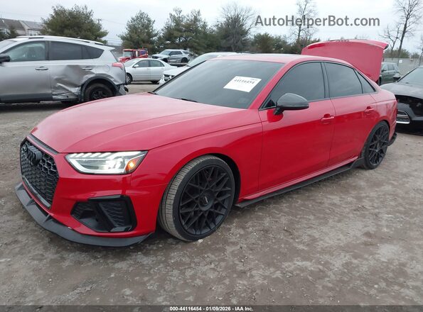 WAUB4AF41LA050298 2020 AUDI S4 Красный Передняя левая четверть