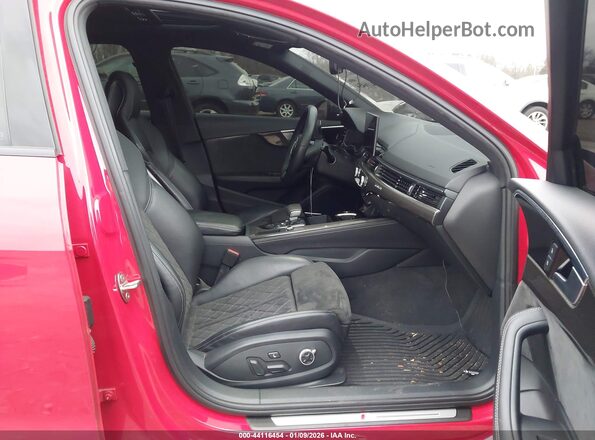 WAUB4AF41LA050298 2020 AUDI S4 Красный Вид салона спереди