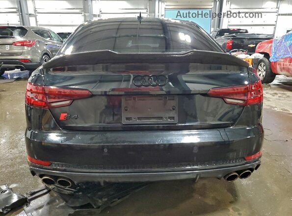 WAUB4AF42KA101998 2019 AUDI S4 Black უკანა ხედი