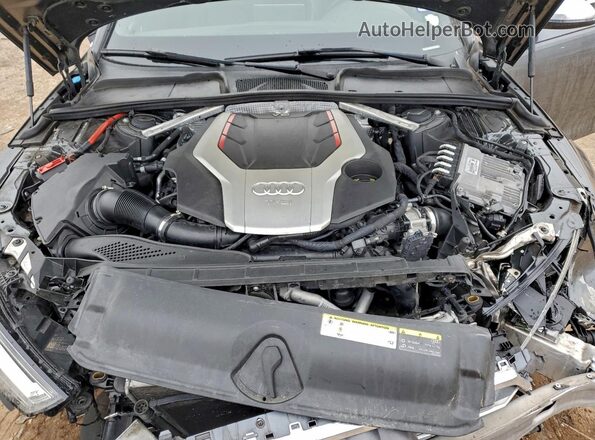 WAUB4AF43JA061784 2018 AUDI S4 Gray 