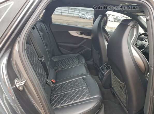 WAUB4AF43JA061784 2018 AUDI S4 Gray 