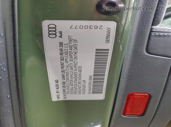WAUB4AF43RA128900 2024 AUDI S4 Green 