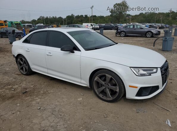 WAUB4AF45KA106256 2019 AUDI S4 White წინა მარჯვენა