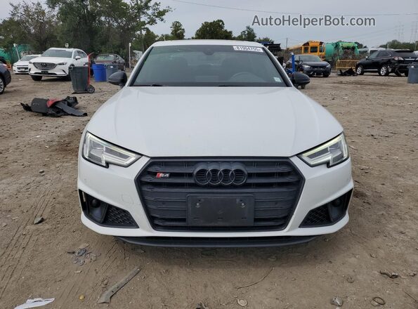 WAUB4AF45KA106256 2019 AUDI S4 White წინა ხედი