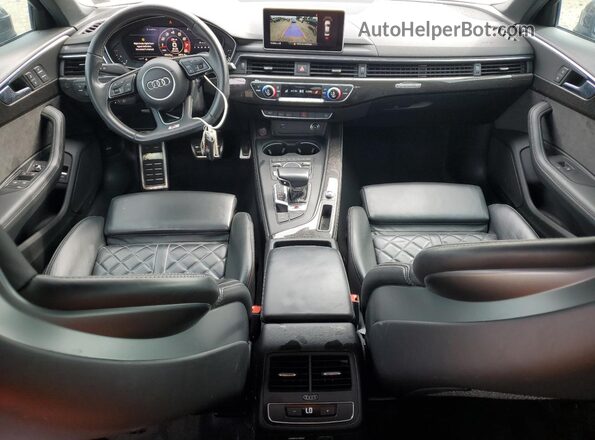WAUB4AF45KA106256 2019 AUDI S4 White წინა პანელის ხედი