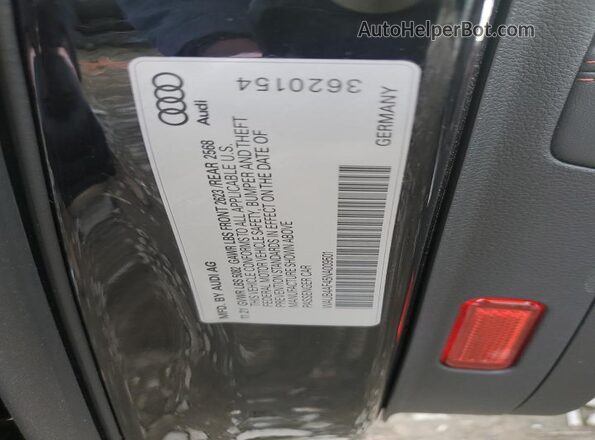 WAUB4AF45NA009501 2022 AUDI S4 Черный Вид подкапотного пространства