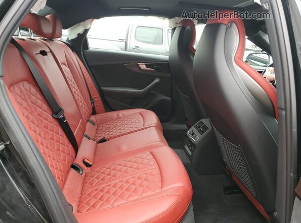 WAUB4AF45NA009501 2022 AUDI S4 Черный Вид задних сидений