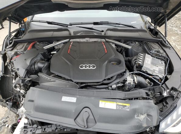 WAUB4AF45NA009501 2022 AUDI S4 Черный Вид задней части салона