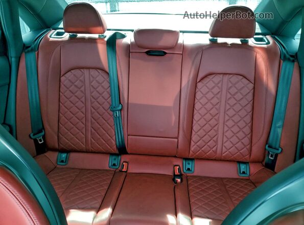 WAUB4AF46LA060597 2020 AUDI S4 Gray Вид задніх сидінь