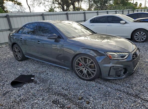 WAUB4AF46LA060597 2020 AUDI S4 Gray Передня права чверть