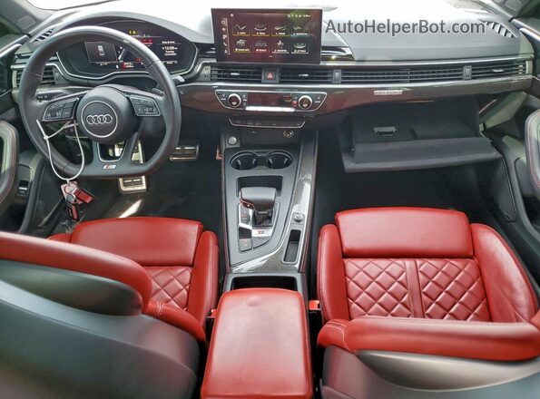 WAUB4AF46LA060597 2020 AUDI S4 Gray Вид панелі приладів