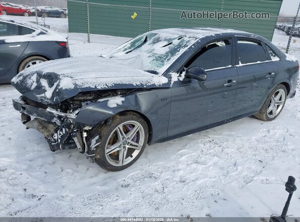 WAUB4AF47JA113398 2018 AUDI S4 Gray 